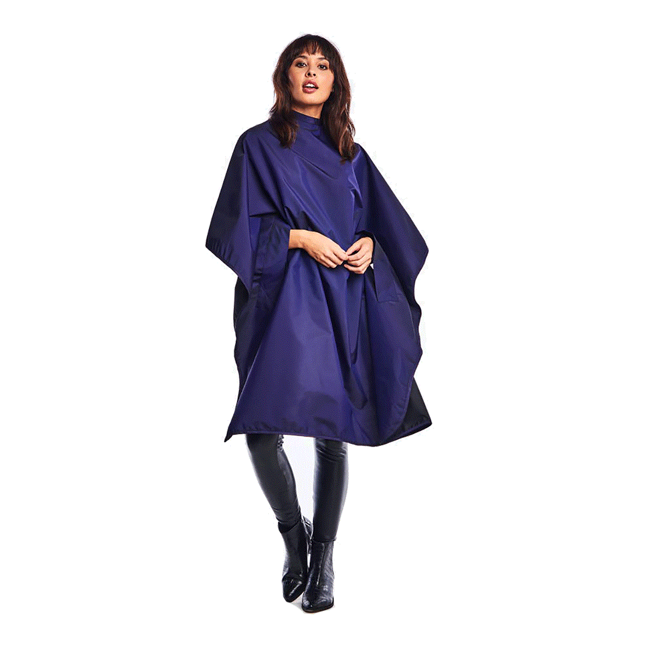 Hands Free All Purpose Snap-Closure Cape - Purple