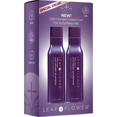 CBD Instant Volume Shampoo/Conditioner Duo 12 oz. – Leaf and Flower