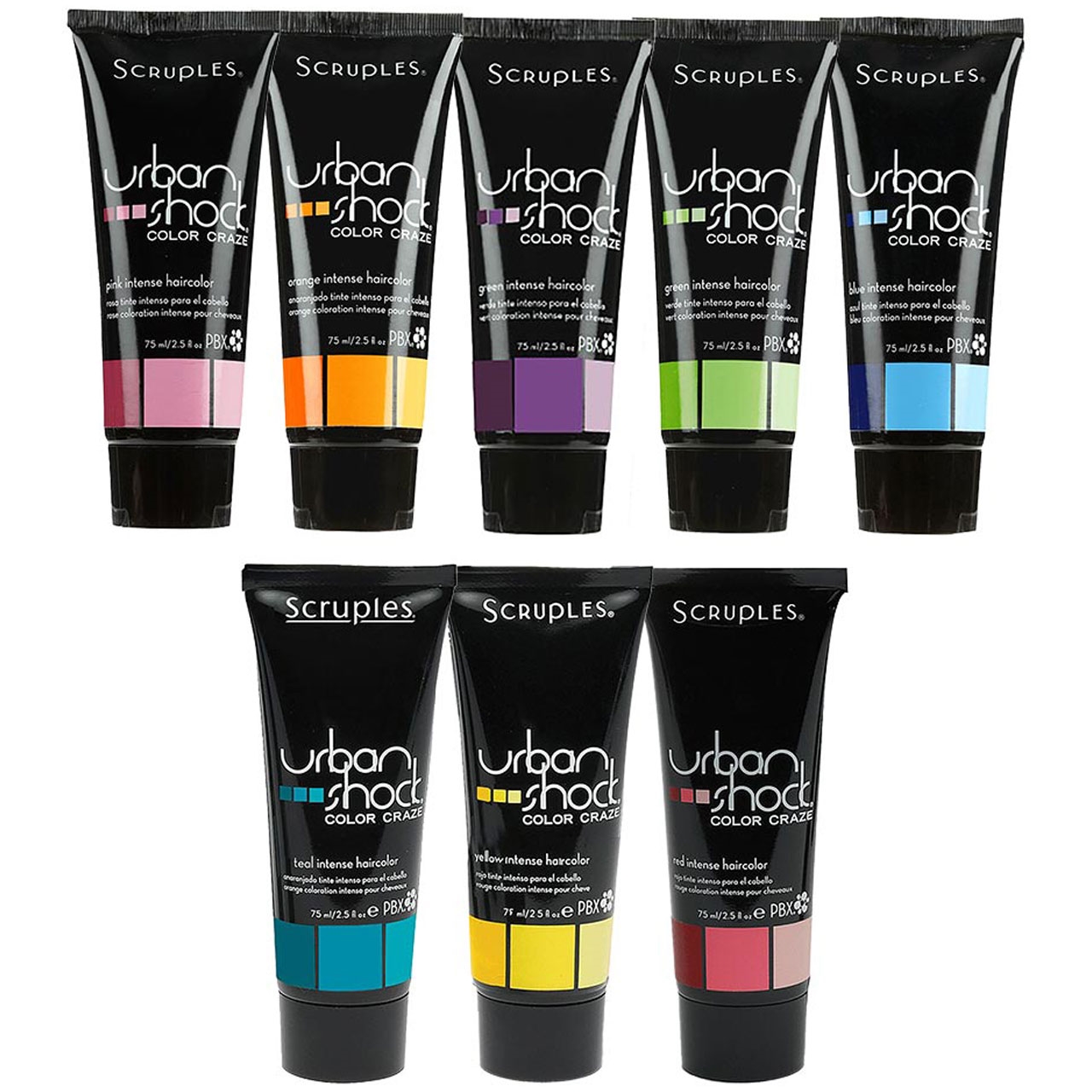 Shock color sales