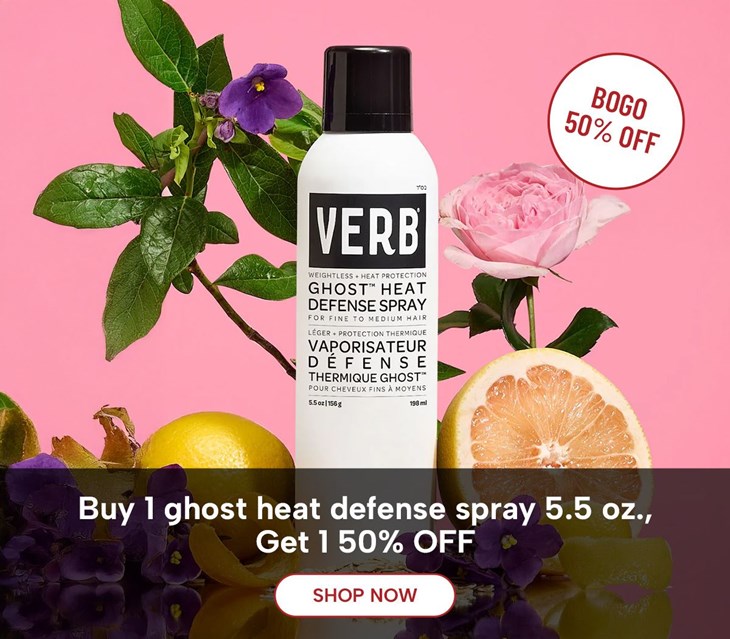 Sept Oct 25 Promo VERB BOGO 50% Off Ghost Heat Defense Spray