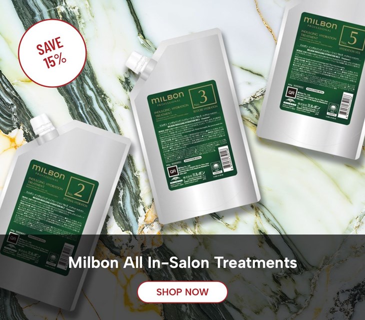 MayJune26 Milbon All In-Salon Treatments Save 15%