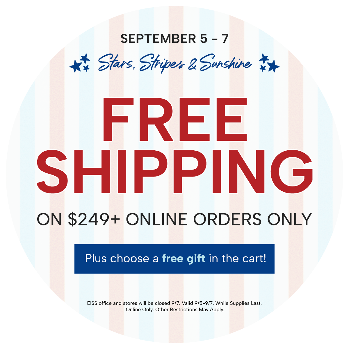 Labor Day Sale (9/5-9/7)