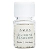 AQUA 3mm SILICONE BEADS - BLONDE 300 pc.