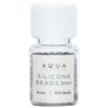 AQUA 3mm SILICONE BEADS - BROWN 300 pc.