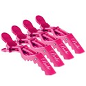 Babe Hair Clips - Pink 6 pc.