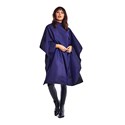 Betty Dain Hands Free All Purpose Snap-Closure Cape - Purple 45 inch x 58 inch