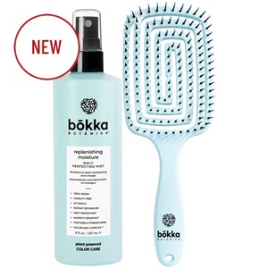 bōkka BOTÁNIKA Buy 1 replenishing moisture DAILY PERFECTING MIST, Get 1 Detangling Brush FREE! 2 pc.