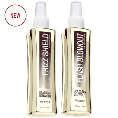 BRAZILIAN BLOWOUT Frizz Shield & Flash Blowout Duo 2 pc.