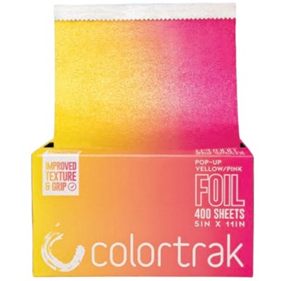 Colortrak Embossed Pop Up Foil Yellow/Pink Gradient 5 inch x 11 inch 400 ct.