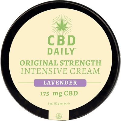 Earthly Body CBD Daily Original Strength Intensive Cream Lavender 5 Fl. Oz.