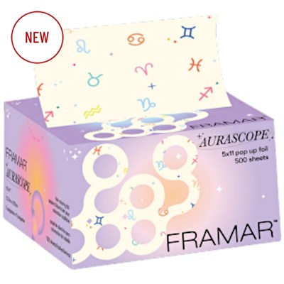 Framar Embossed Pop Up Foil Medium Aurascope 5 inch x 11 inch 500 ct.