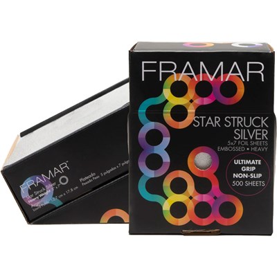 Framar Star Struck Silver Silver - Heavy - Smooth 5x7 Inch 500 ct.