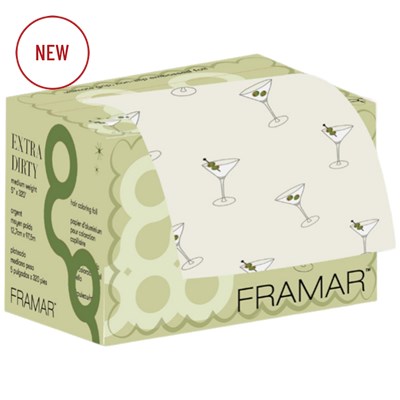 Framar Embossed Foil Roll Medium Extra Dirty 320 ft.
