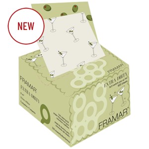 Framar Embossed Switch Pop Up Foil Medium Extra Dirty 5 inch x 11 inch 500 ct.