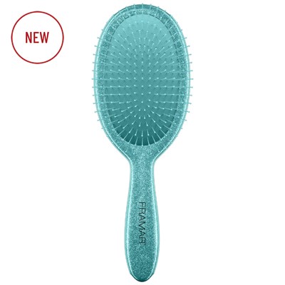 Framar Glitter Detangle Brush - Frosting
