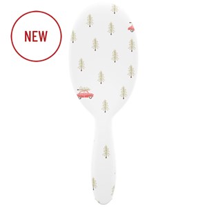 Framar Holly Days Detangle Brush - Evergreen