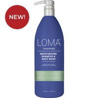LOMA Moisturizing Shampoo & Body Wash Liter