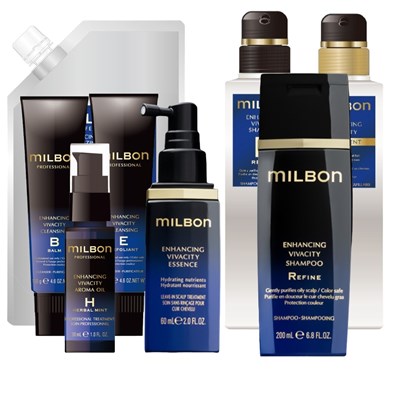 Milbon GOLD Scalp Care Kit