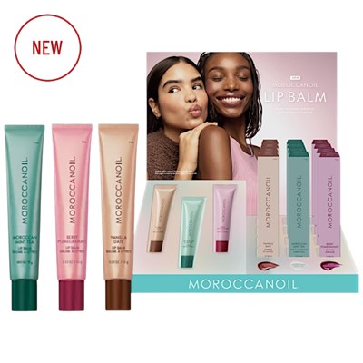 MOROCCANOIL LIP BALM LAUNCH KIT 16 pc.