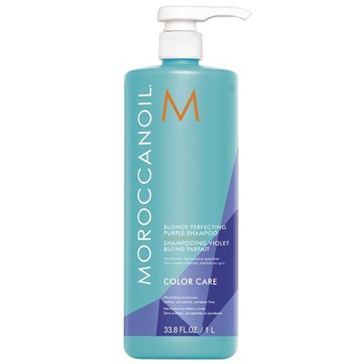 MOROCCANOIL BLONDE PERFECTING PURPLE SHAMPOO Liter Backbar