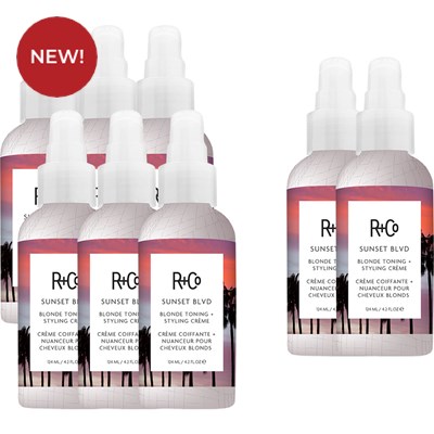 R+Co SUNSET BLVD Blonde Toning + Styling Crème Offer 8 pc.