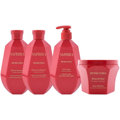Saphira Divine Curls Favorite Kit 12 pc.