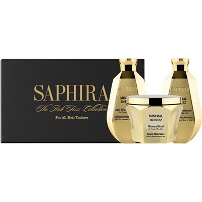 Saphira Anti Frizz Holiday Box Set 3 pc.