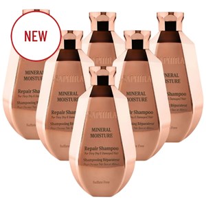 Saphira Buy 5 Mineral Moisture Repair Shampoo, Get 1 FREE! 6 pc.
