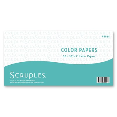 Scruples Color Paper 50 ct.