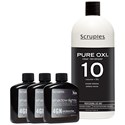 Scruples Buy 3 Shadow Lowlights Permanent Gel Color Shades, Get Pure Oxi 10 Volume Clear Developer FREE!