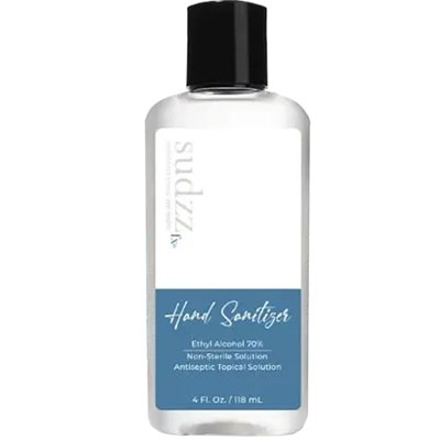 Sudzz FX 70% Ethyl Alcohol Hand Sanitizer Gel 4 Fl. Oz.