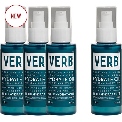Verb Buy 3 hydrate oil, Get 1 FREE! 4 pc.