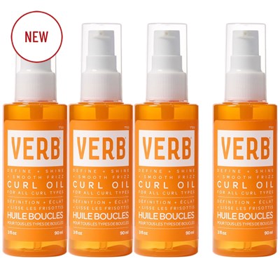 Verb curl oil kit 4 pc.