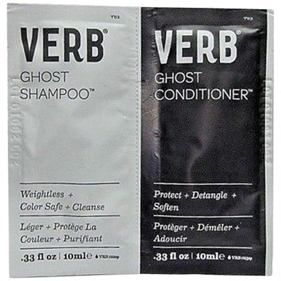 Verb ghost shampoo/conditioner packette 0.34 Fl. Oz.