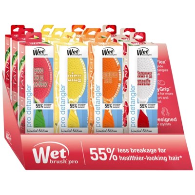 Wet Brush Tutti Frutti Pro Detangler Display 13 pc.